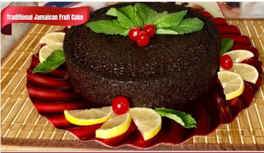 Jamaican Christmas Fruit Cake 10"